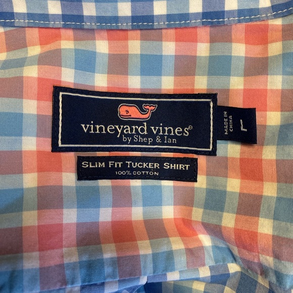 EUC Vineyard Vines Tucker button down Long Sleeve shirt SZ L - Picture 2 of 6